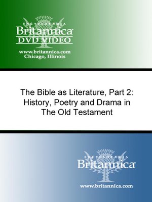 cover image of The Bible as Literature, Part 2